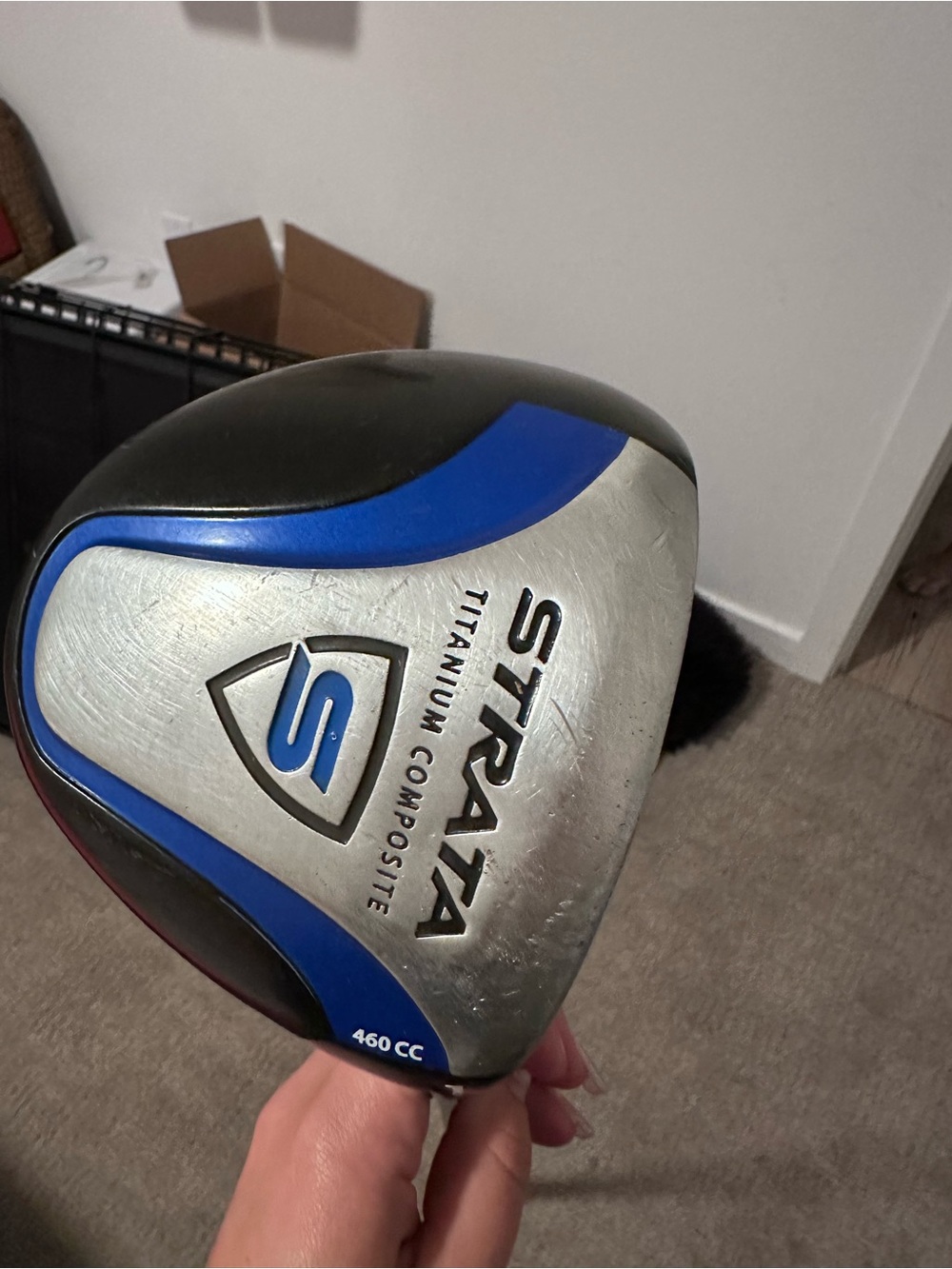 Strata Titanium Composite 460cc Driver - Blue/Silver